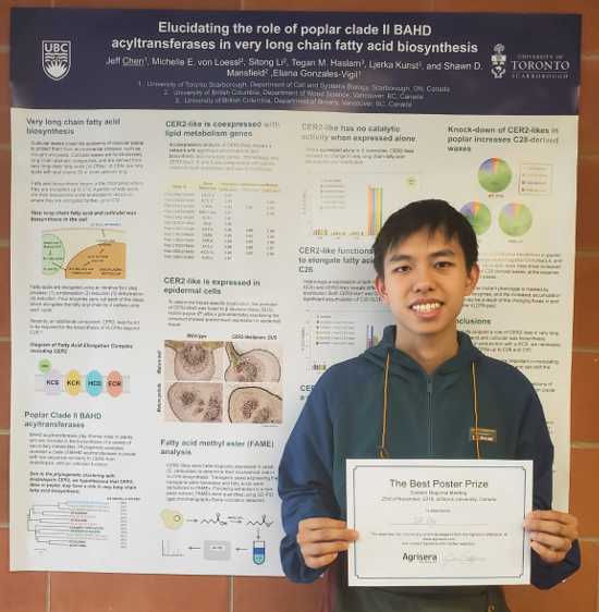 Agrisera Best Poster Prize at CSPB ERM